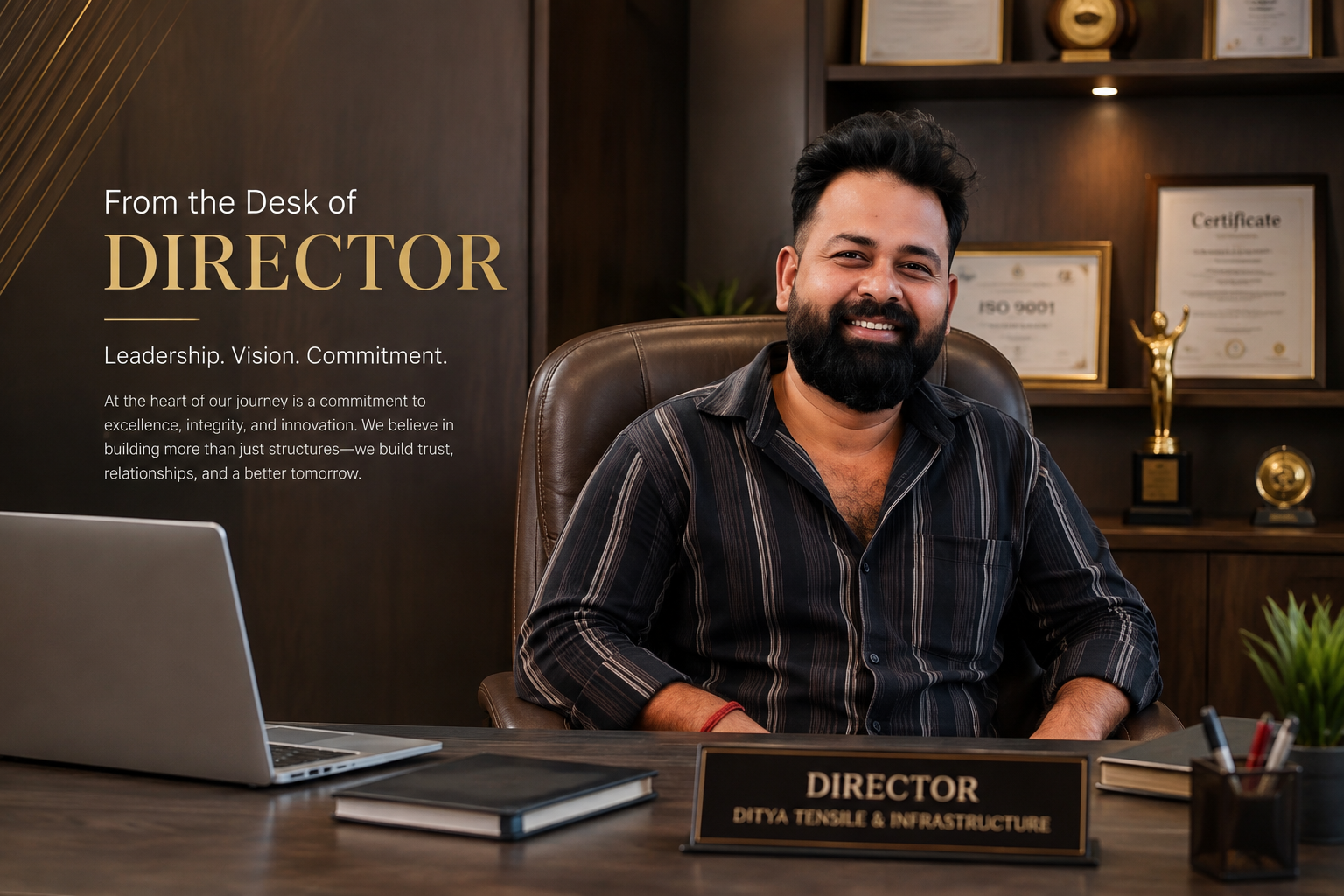 Akash Yadav — Director, Ditya Tensile & Infrastructure